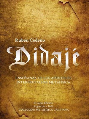 cover image of Didajé